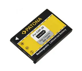 Bateria PATONA do foto Casio NP-20 600mAh