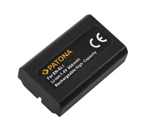 Bateria PATONA do foto Nikon ENEL1 650mAh