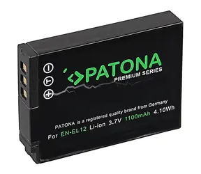Bateria PATONA EN-EL12 1100mAh Li ION Premium