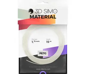 Filament 3DSimo PETG PLA - biały 15m