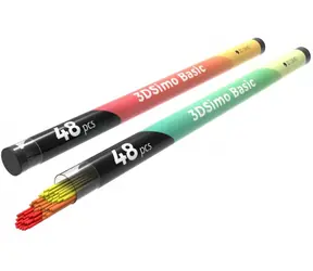 Filament podstawowy 3DSimo PCL1 (żółty, pomarańczowy i czerwony)