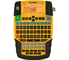 Dymo RHINO 4200 / Drukarka etykiet samoprzylepnych / szerokość taśmy: 6 9 12 i 19 mm