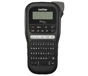 Brother PT-H110 / Drukarka etykiet samoprzylepnych / podkreślenie / druk pionowy / 6x AAA