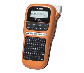 Brother PT-E110VP / Drukarka etykiet samoprzylepnych / 6x AAA