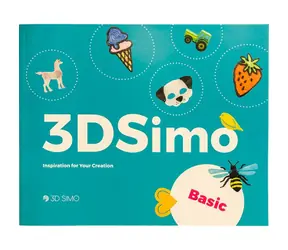 3DSimo Book na długopisy 3D - podstawowy (angielski)