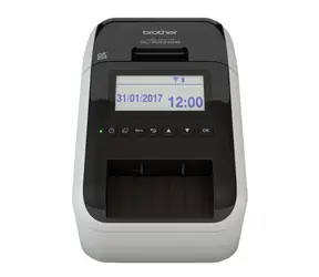 Brother QL-820NWBC / Drukarka etykiet samoprzylepnych / 300dpi / USB / LAN / Wi-Fi / BT