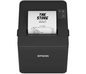 Epson TM-T20IV USB+RS-232+LAN czarny / Termiczna drukarka POS / USB / RS-232 / LAN / ploter tnący / zasilacz 