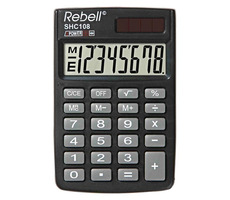 Kalkulator Rebell SHC108 czarny