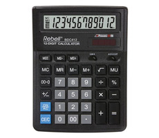 Kalkulator Rebell BDC412 czarny