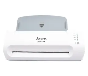 Laminator Olympia A 296 PLUS A4 / max szerokość 230mm / 80-175 mic