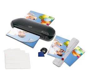 Olympia A 230 PLUS Zestaw 4 w 1 / laminator A 230 / przecinarka Olympia EZ 60 / zaokrąglarka narożników i laminowanie kieszeni.