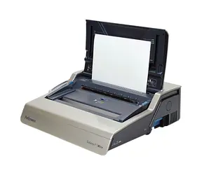 Fellowes Galaxy E Drut / segregator elektryczny do grzbietów metalowych / zdolność dziurkowania 20 arkuszy 80g / Szerokość robocza 300 mm