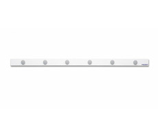 Pasek Magnetoplan z 6 magnesami samoprzylepnymi 1 m biały