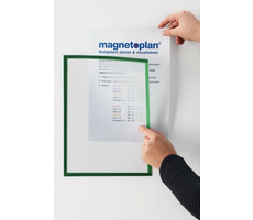 Magnetoplan Magnetofix A4 Ramka magnetyczna czerwona (5 szt.)