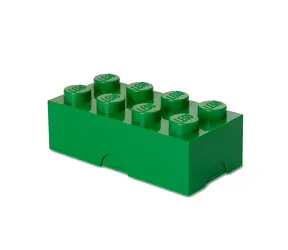 LEGO® Lunch 40231734 Pudełko na lunch zielone / Pudełko na przekąski / 100 x 200 x 75 mm