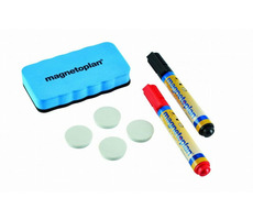 Magnetoplan OPTIMAL / Zestaw startowy / Markery i ściągaczka oraz magnesy 
