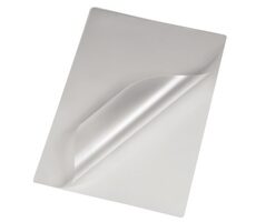 EuroSupplies Folia do laminowania 54 x 86 mm 125 mic błyszcząca / 100 szt.