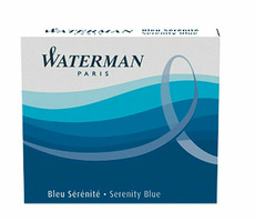 Atramenty WATERMAN Short International serenity blue 6 szt. / Wkłady atramentowe / do piór wiecznych WATERMAN
