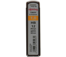 Ołówki Rotring 1,0mm - HB 12 szt. / Kredki mikroołówkowe