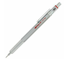 Rotring 600 0,5 mm srebrny / Mikroołówek / Całkowicie metalowy / sześciokątny 