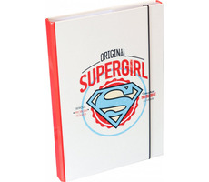 Okładki na zeszyty Presco Group A4 Supergirl / 23x32x3 cm