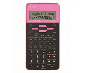 Sharp EL-531THBPK czarno-różowy / Kalkulator szkolny