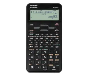 Sharp EL-W531TL czarny / Kalkulator naukowy / wyświetlacz punktowy / plastikowa osłona