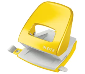 Dziurkacz Leitz NeXXt Wow 5008 żółty / 3 mm / do 30 kartek