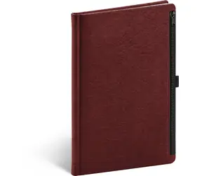 Presco Group Notes Hardy czerwony / z podszewką / 13 × 21 cm