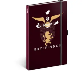 Notatki Presco Group Harry Potter - Gryffindor / w linie / 13 × 21 cm