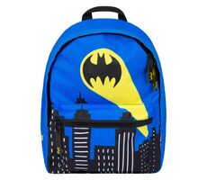 BAAGL Plecak przedszkolny Batman niebieski / Wymiary 23×30×8 cm cm / Pojemność 5,5 l