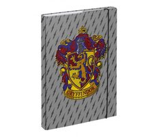 BAAGL Tablice do zeszytów szkolnych A4 Harry Potter Herb Gryffindoru / 29x43 cm