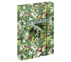 BAAGL Tablice na zeszyty szkolne A4 Jumbo Dinozaur / 23x32x5 cm