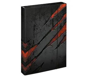 BAAGL Tablice na zeszyty szkolne A4 Jumbo Lava / 23x32x5 cm