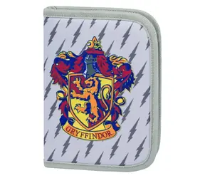 BAAGL Piórnik szkolny klasyczny z dwiema klapkami Harry Potter Gryffindor / 15x20x3 cm
