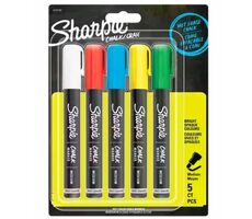 Marker Sharpie kredowy rozmiar M 5 szt./wymazywalny