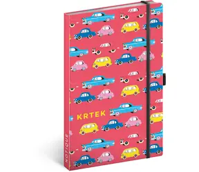 Presco Group Notes Mole Cars / z podszewką / 13 × 21 cm