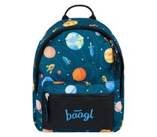 BAAGL Plecak przedszkolny Planety / Wymiary 23x30x8 cm / Pojemność 5,5 l