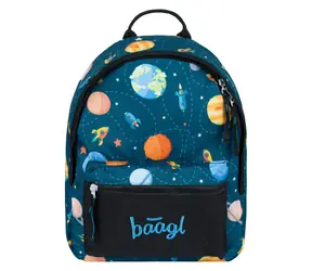 BAAGL Plecak przedszkolny Planety / Wymiary 23x30x8 cm / Pojemność 5,5 l