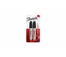 Marker Sharpie Dłuto 1,5-4,5 mm 2 szt. Czarny