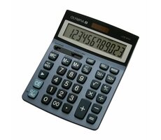 Olympia LCD 6112 / kalkulator / 12-cyfrowy wyświetlacz / bateria i ogniwo słoneczne