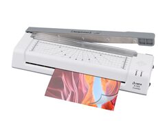 Olympia A 350 Combo / Laminator i przecinarka A3 oraz Zaokrąglacz narożników / 80-125 mikrofonów