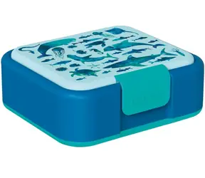 Quokka Twist Kids Zwierzęta morskie / Pudełko na przekąski / plastik / 180 mm x 67 mm x 160 mm