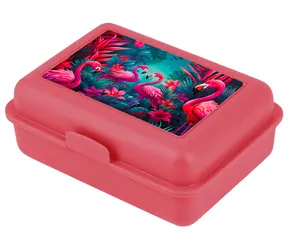 Pudełko na przekąski BAAGL Flamingo / 17,8x6x12,2 cm