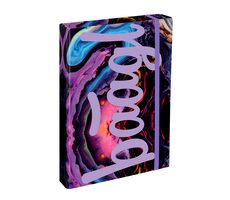 BAAGL Tablice na zeszyty szkolne A4 Jumbo Marble / 23x32x4 cm