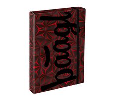 BAAGL Tablice na zeszyty szkolne A4 Jumbo Red Polygon / 23x32x4 cm