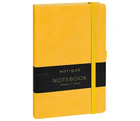 Notatki grupy Presco Żółte / w linie / 13 × 21 cm