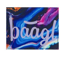 BAAGL Portfel studencki Marmur / 9,7 x 11,5 cm