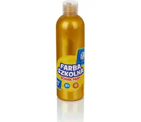 Farba plakatowa ASTRA Tempera 250ml złoty metalik