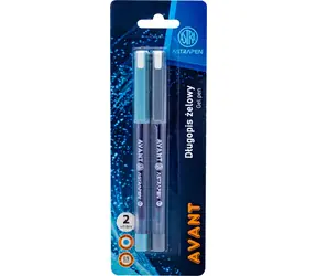 ASTRA PEN AVANT Długopis żelowy 0,5 mm (blister, 2 szt.)